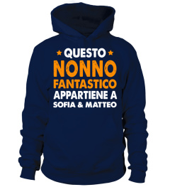 QUESTO NONNO FANTASTICO APPARTIENE A TSHIRT PERSONALIZZATO