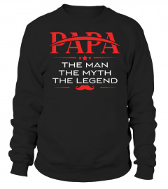 Papa The Man, The Myth, The Legend Men's T-Shirt