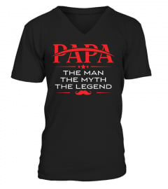 Papa The Man, The Myth, The Legend Men's T-Shirt