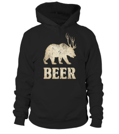 Vintage Bear+Deer=Beer