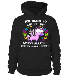 Unicorn-Einhorn-ich bleib wie ich bin