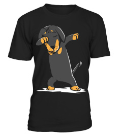 Dachshund Cute Dabbing T Shirt Funny Dab