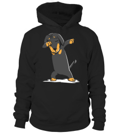 Dachshund Cute Dabbing T Shirt Funny Dab