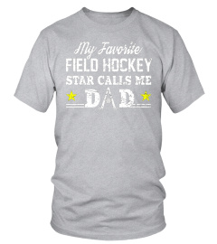 Men's Field Hockey Dad Shirt: Proud Hockey Father T-Shirt