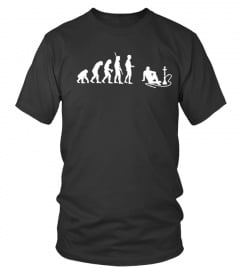 T-Shirt "Évolution" (Noir) - Homme 
