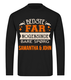 BEDSTE FAR NOGENSINDE BARE SPORG BENJAMIN & OLIVIA T-SHIRT