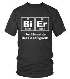 Chemiker - Bier das Element der Geselligkeit - T-Shirt Hoodie