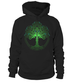 VIKING CELTIC KNOTWORK TREE OF LIFE T-SHIRT - Limited Edition