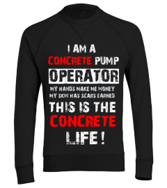 Concrete Pump Operator Gift T Shirt Job