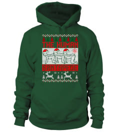 The Human Santapede Ugly Christmas Sweater