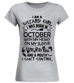 HARRY POTTER OCTOBER GIRL  A MOUTH CAN'T CONTROL T-SHIRT