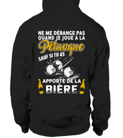 NE ME DÉRANGE PAS QUAND JE PÉTANQUE