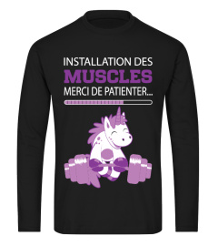 INSTALLATION DES MUSCLES