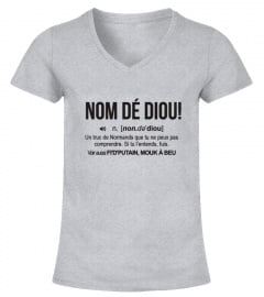 Definition Nom dé Diou Normandie