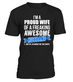 FUNNY SHIRT FOR A PROUD WIFE