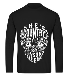 JASON ALDEAN SHIRT - SHE'S COUNTRY