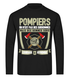 TEE SHIRT SAPEUR POMPIER HOMME-FEMME 2