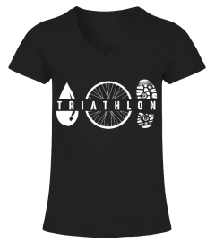 Triathlon Symbole - T-Shirt