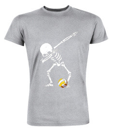 Dabbing Volleyball Skeleton! Funny Set, Spike, Dig Tee