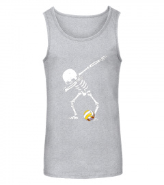 Dabbing Volleyball Skeleton! Funny Set, Spike, Dig Tee
