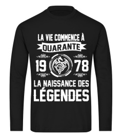 LA VIE COMMENCE À 1978