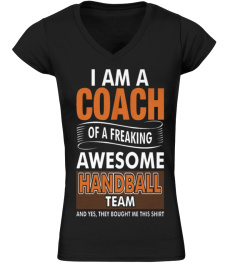 T Shirt COACH OF FREAKING AWESOME HANDBA