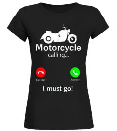 Calling For Hobbies Love Motorcycle Hobby Funny Shirt