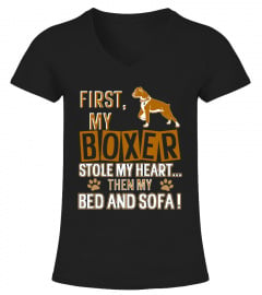 My Boxer Stole My Heart T-Shirt