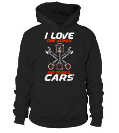 I Love One Woman And Several Cars Mechanic T-Shirts