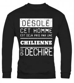 T-shirt Désolé Chilienne