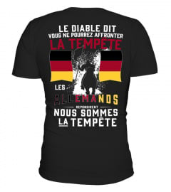 T-shirt Tempête Allemands