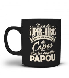 Papou Super-Héro - Cadeau Grand-Père