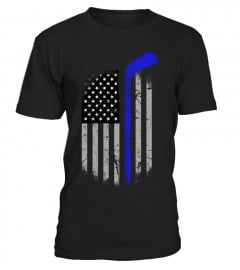 USA  Hockey flag T-shirt 
