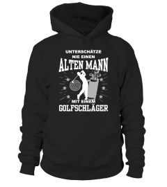 Unterschätze keinen Mann mit Golfschläger T Shirt