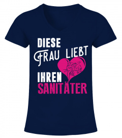 Sanitäter - Diese Frau liebt ihren Sanitäter - T-Shirt Hoodie