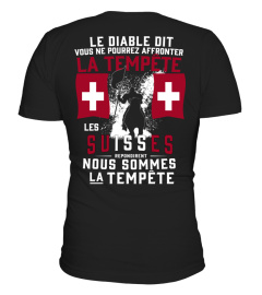 T-shirt Tempête Suisses