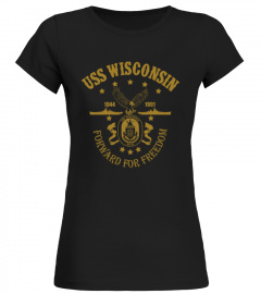 USS Wisconsin (BB 64) T-shirt
