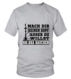 shisha kopf lustige Sprüche tshirt