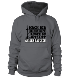 shisha kopf lustige Sprüche tshirt