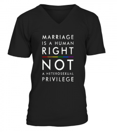 MARRIAGE IS A HUMAN RIGHT   LGBT TSHIRT  lgbt homo gay pride t shirt