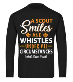 A Scout Smiles And Whistles