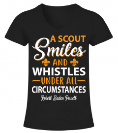 A Scout Smiles And Whistles