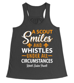 A Scout Smiles And Whistles