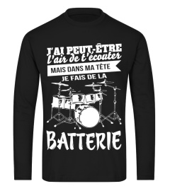 JE FAIS DE LA BATTERIE