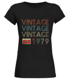 1979 Vintage Mixtape Birthday T Shirt