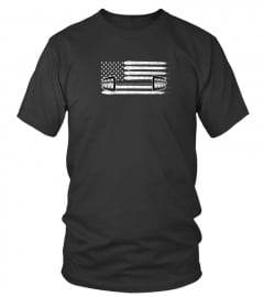 American Flag Dumbbell Gift Shirt