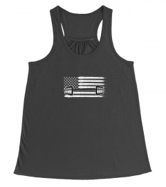 American Flag Dumbbell Gift Shirt