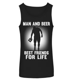 Man and Beer best friends for life