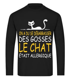 LE CHAT ÉTAIT ALLERGIQUE!