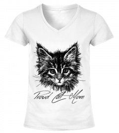 "PROUD CAT MOM" Shirt,...
